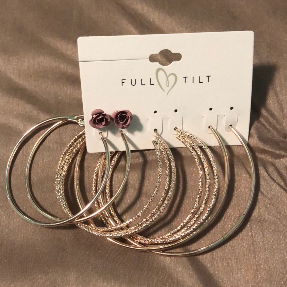 Gold Hoop Earrings